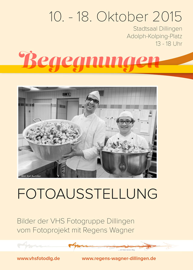 Begegnungen: Ausstellung der VHS Fotogruppe Dillingen